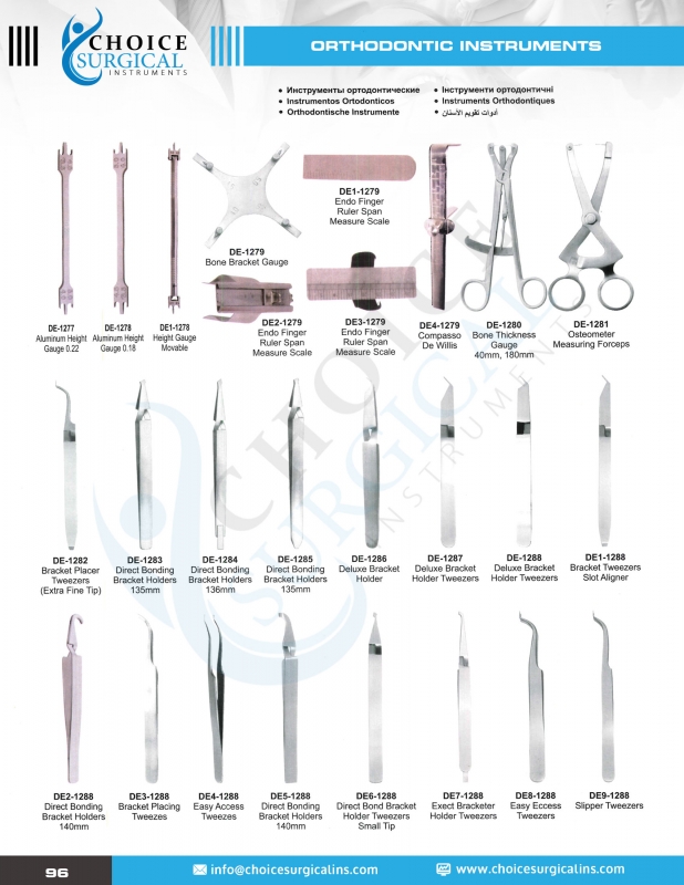 Orthodontic Instruments